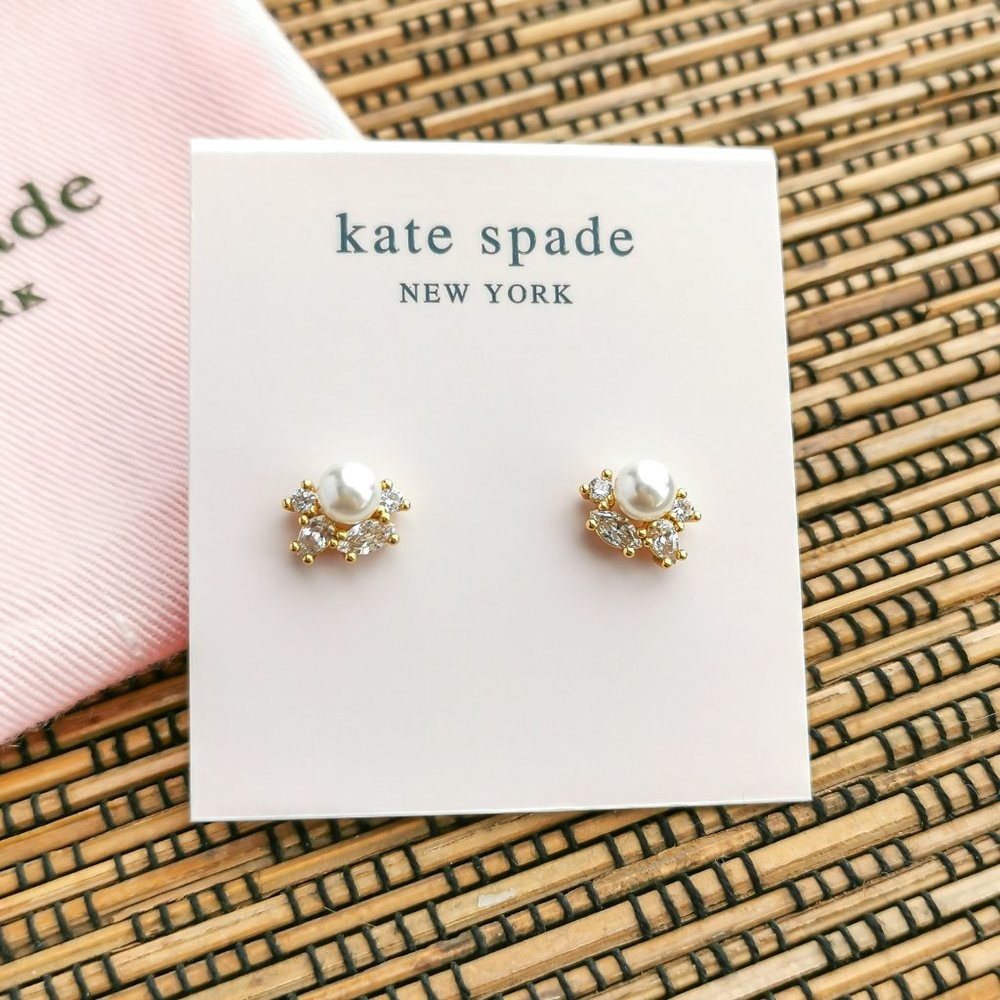 Kate Spade Little Gem Cluster Stud Earrings